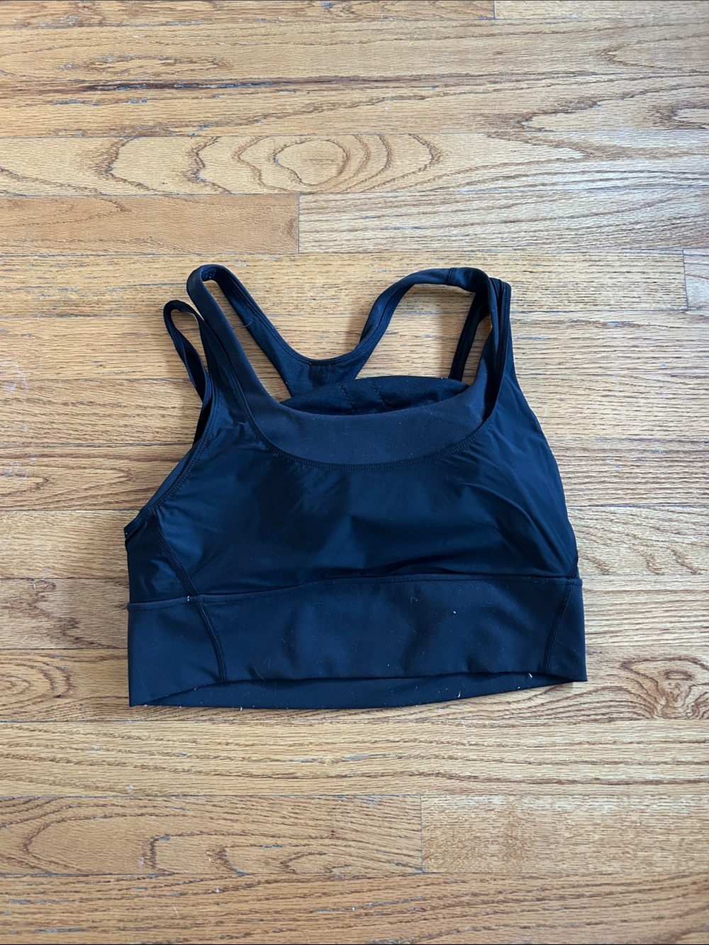 lululemon athletica Black Double-Strap Sports Bra